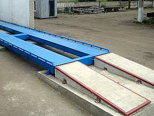 Установка автомобильных весов Установка автомобильных весов