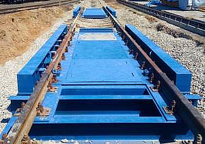 Железнодорожные весы без фундамента