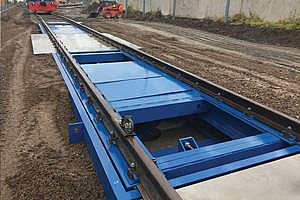 Установка вагонных весов