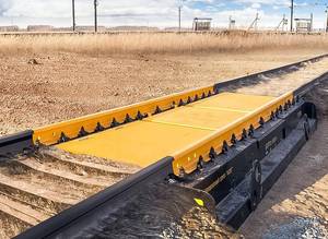 Установка вагонных весов