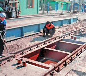 Ремонт вагонных весов